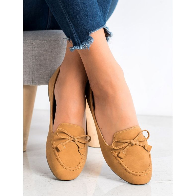 Nio Nio Udobne natikače s devicama smeđa raznobojna 1