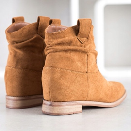 Marquiz Elegantne kaubojske čizme smeđa 1