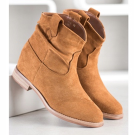 Marquiz Elegantne kaubojske čizme smeđa 2