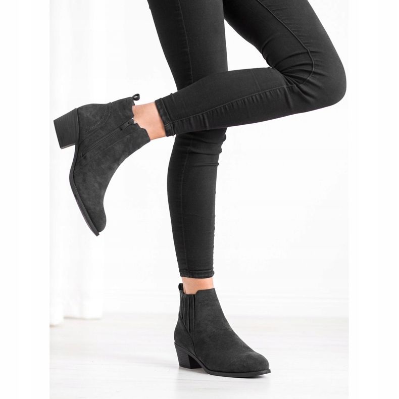 Camo Tople čizme od antilopa crna 1