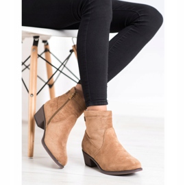 Camo Ležerne čizme na postu bež 1