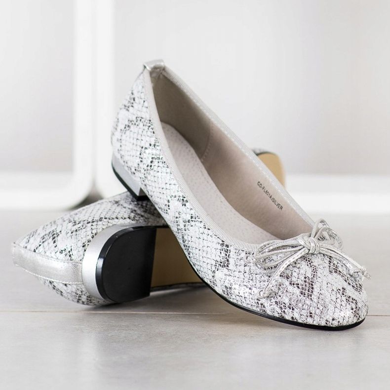 Goodin Elegantna balerina s mašnom raznobojna 1