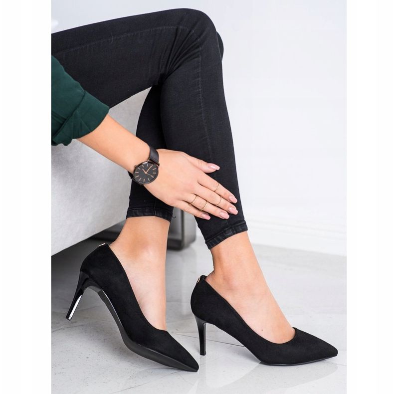 Goodin Elegantne štikle crna 1