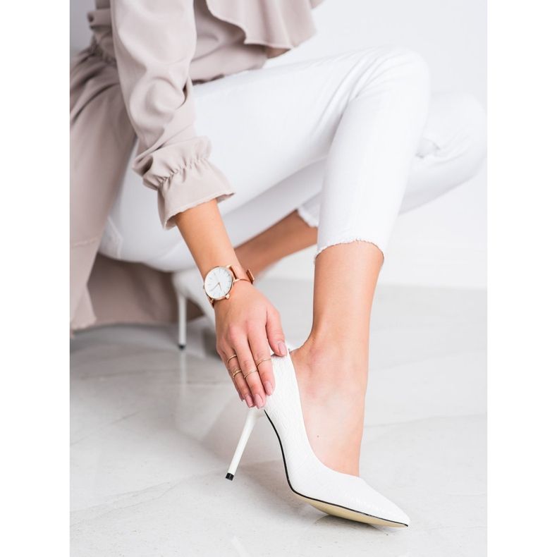 Goodin Modne štikle bijela 1