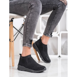 Goodin Crni sliponi s kristalima crno 2