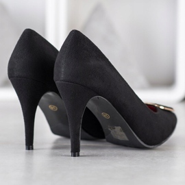 Goodin Pumpe s ukrasom crna 1