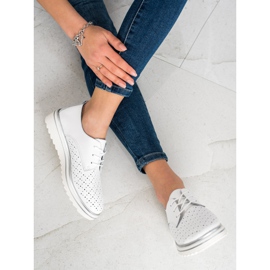 Kylie Kožne broge na platformi bijela 2