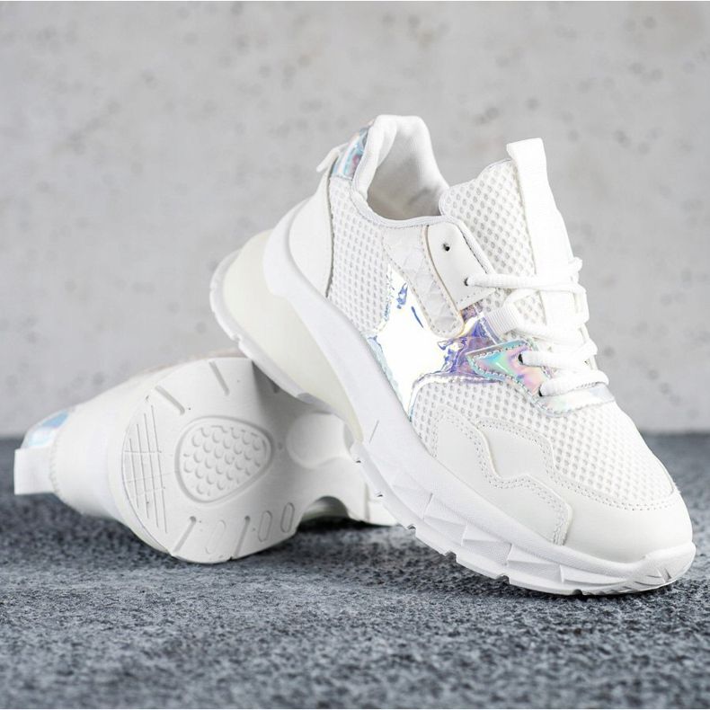 SHELOVET Modne tenisice bijela 1