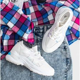 SHELOVET Proljetne tenisice s Holo efektom bijela 1