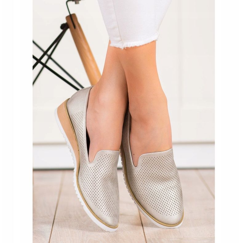 Goodin Ažurni kožni lordovi zlatna 1