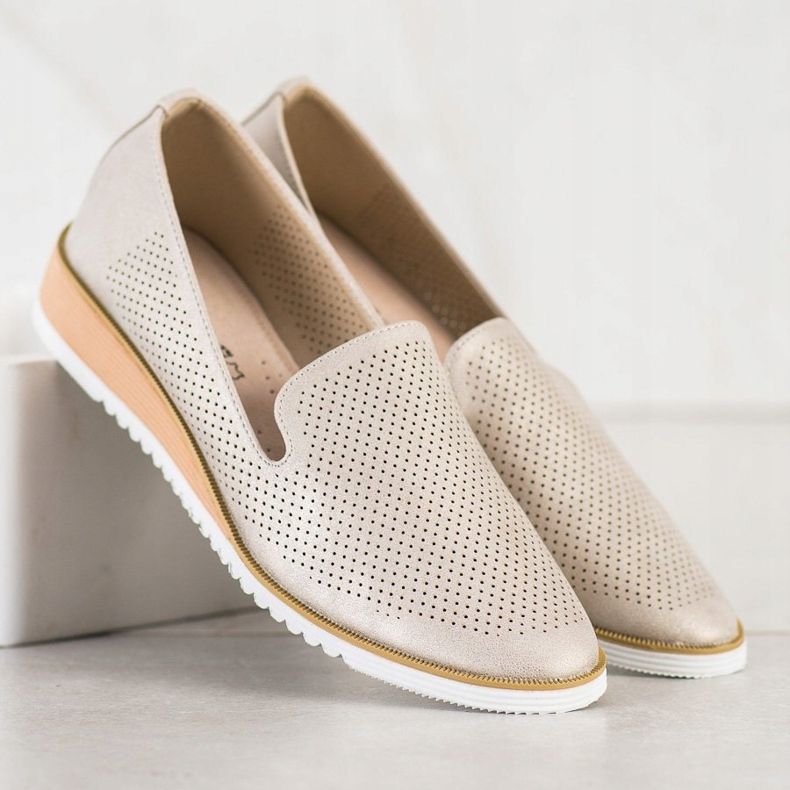 Goodin Ažurni kožni lordovi zlatni 2