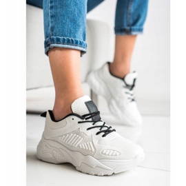 SHELOVET Proljetne bijele tenisice bijela 2