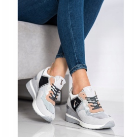 VINCEZA šarene tenisice bijela siva raznobojna 1