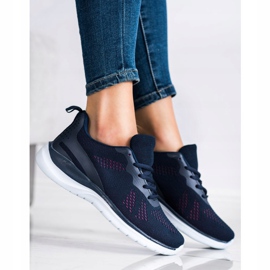 Bona Svijetle tamnoplave tenisice mornarsko plava plava 1