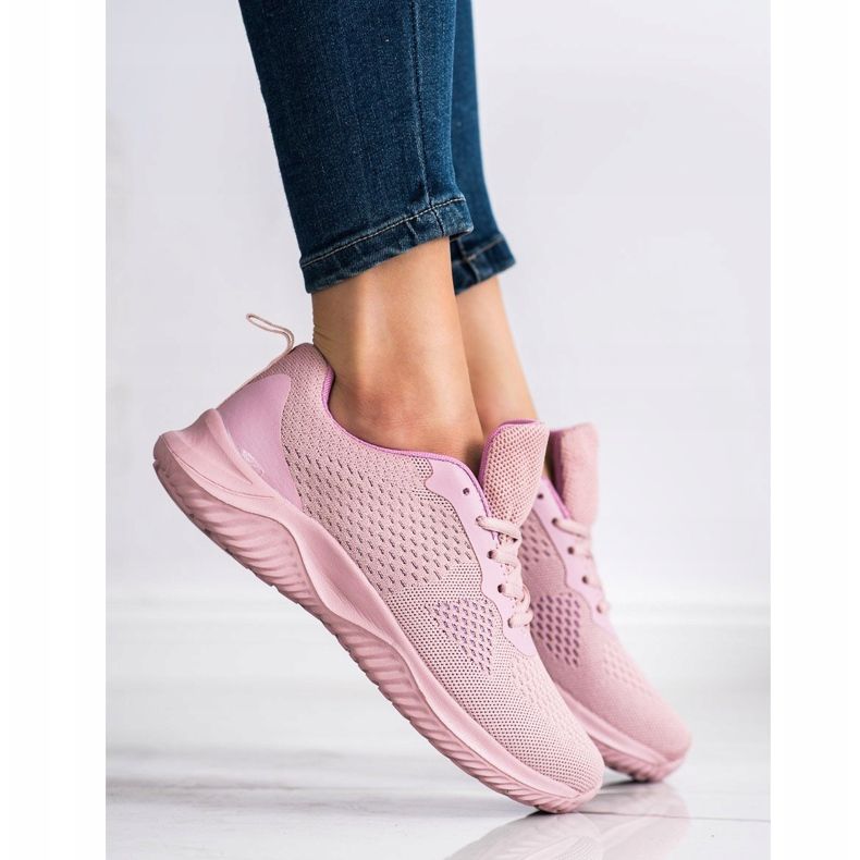 SHELOVET Proljetne sportske cipele ružičasta 1
