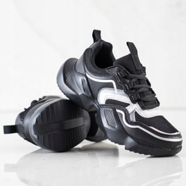 SHELOVET Lagane sportske tenisice crno 1