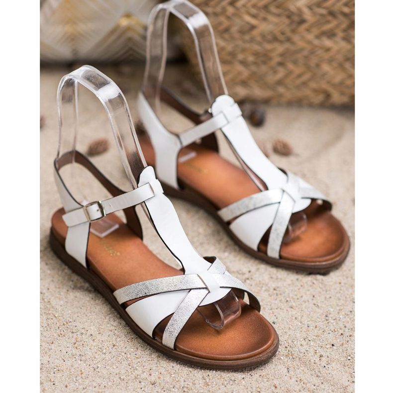 Sergio Leone Bijele sandale Sergia Leonea bijela 1