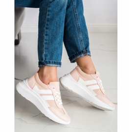 SHELOVET Sportske cipele na platformi ružičasta 1