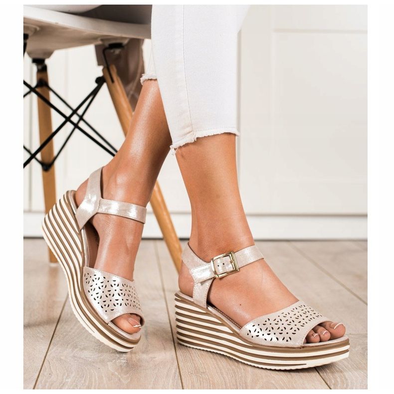 Sergio Leone Sjajne zlatne sandale iz Sergia Leonea zlatni 1