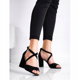 Modne pumpe Sergio Leone crna 2