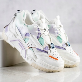 SHELOVET Šarene modne tenisice bijela raznobojna 1