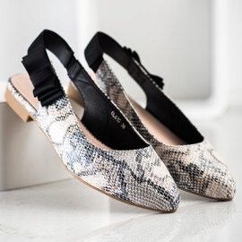 Sergio Leone Klizne pumpe s lukom raznobojna 1