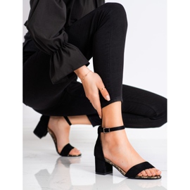 Sandale na šanku Sergio Leone crna 1