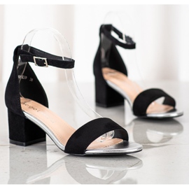 Sandale na šanku Sergio Leone crno 1