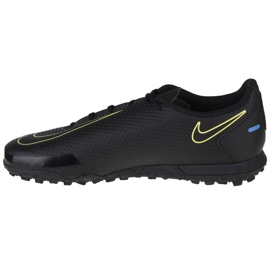 Nike Phantom Gt Club Tf M CK8469-090 nogometne cipele višebojan crna 1
