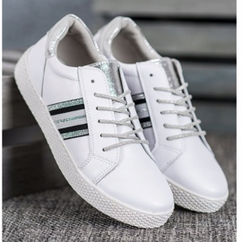 Filippo Kožne cipele na platformi bijela 2