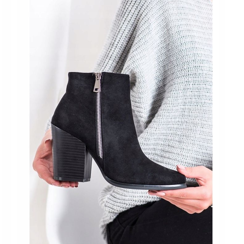 Marquiz Tople čizme s ukrasnim zatvaračem crna 1