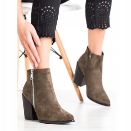 Marquiz Tople čizme s ukrasnim zatvaračem smeđa zelena 2