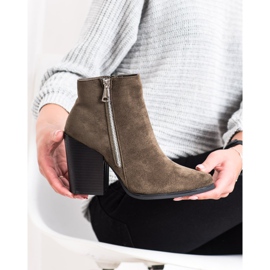 Marquiz Tople čizme s ukrasnim zatvaračem smeđa zelena 1