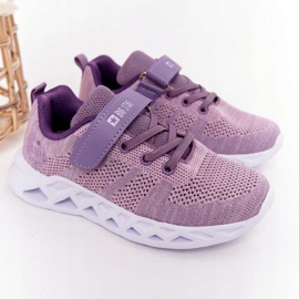 Dječje sportske cipele Tenisice Big Star HH374183 Violet ljubičasta 1