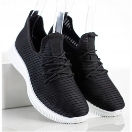 SHELOVET Udobne tenisice koje se navlače crno 1