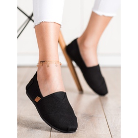 SHELOVET Crne tenisice koje se navlače crno 1