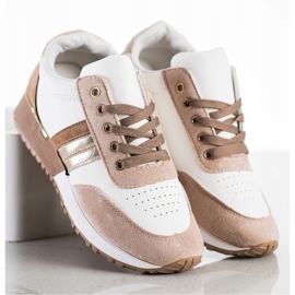 SHELOVET Ležerne tenisice bijela raznobojna 1