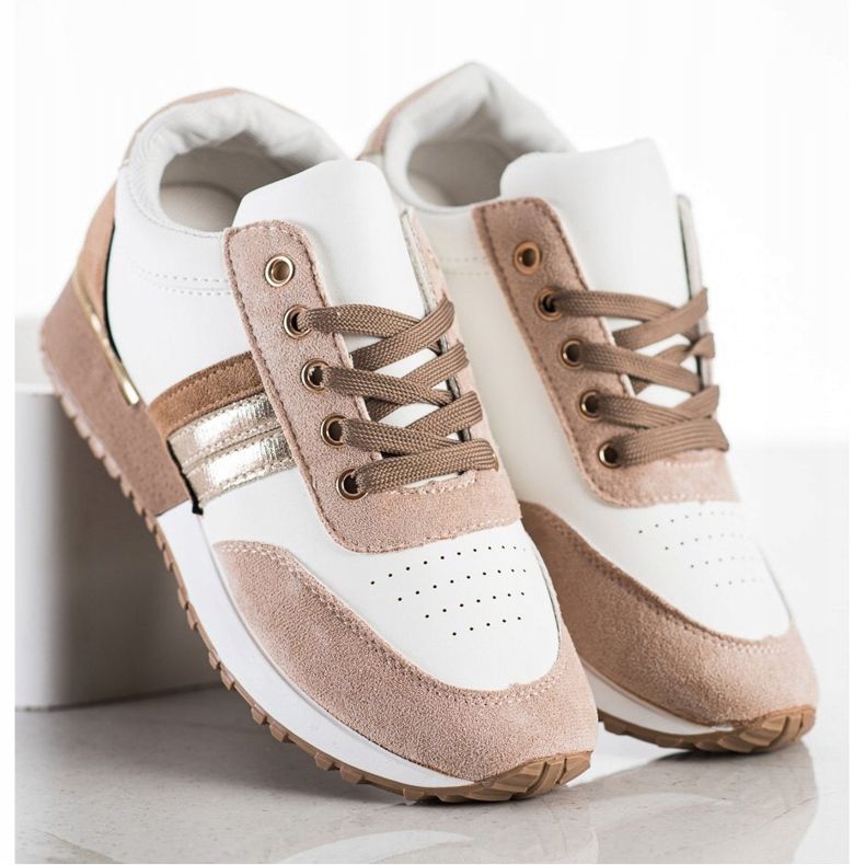 SHELOVET Ležerne tenisice bijela višebojan 1