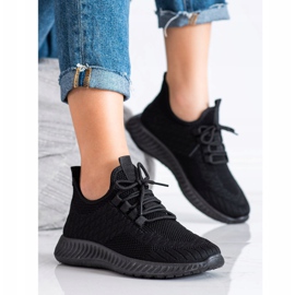 SUPER COOL Ažurne sportske cipele crna 1