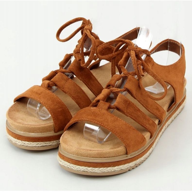 Sandale espadrile deva W86 Camel smeđa 1