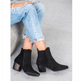 Filippo Elegantne čizme u špicu crno 2