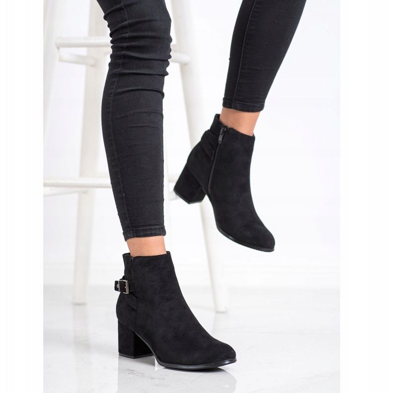 J. Star Crne čizme na štiklama crna 2