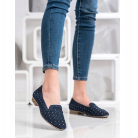 Filippo Kožni lordovi s kubnim cirkonijem tamnoplava 1