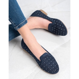 Filippo Kožni lordovi s kubnim cirkonijem tamnoplava 2