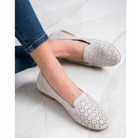 Filippo Kožni lordovi s kubnim cirkonijem siva 1