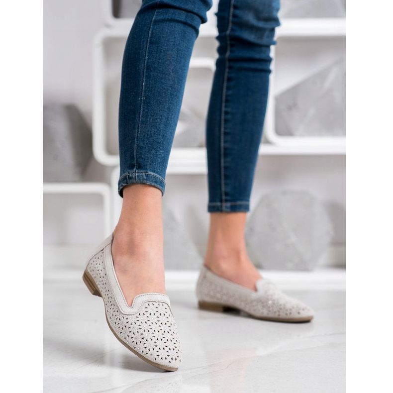 Filippo Kožni lordovi s kubnim cirkonijem siva 2