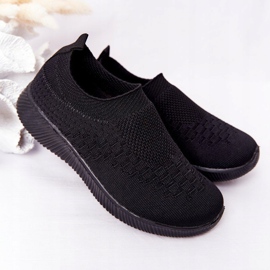 EVE Dječje sportske cipele Slip-On Black School Trip crno 1