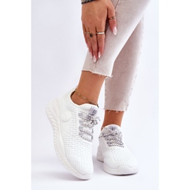 Ženske sportske cipele Memorijska pjena Big Star HH274296 Bijela 1