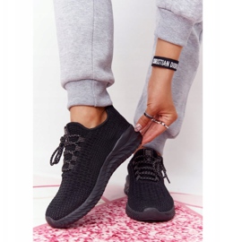 Ženske sportske cipele Memory Foam Big Star HH274298 Crna 2