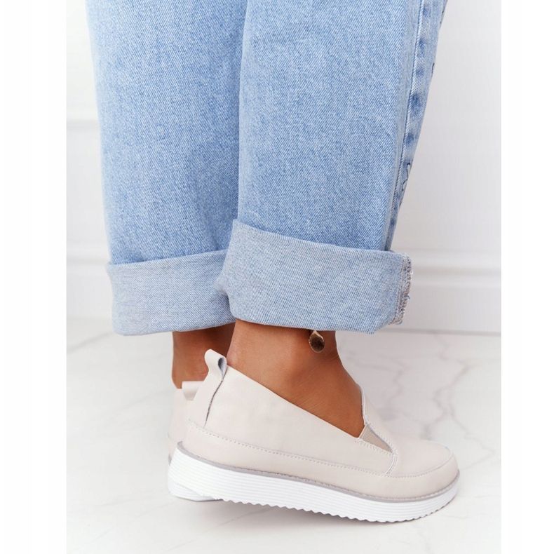 S.Barski Ženske tenisice Slip-On S. Barski Bež 2